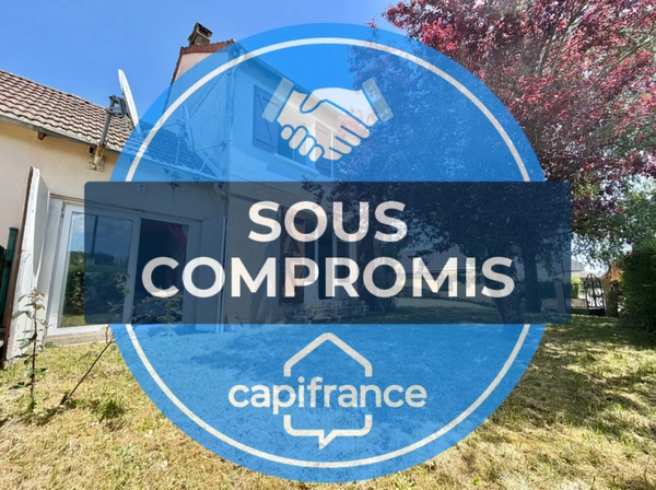 MAISON MITOYENNE DE 92 M2, TERRAIN DE 785 M2, 3 CHAMBRES, GARAGE DE 26 M2, SOURCE, CAVE, TRAVAUX À PRÉVOIR