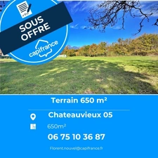 Terrain à vendre  hors lotissement Châteauvieux 