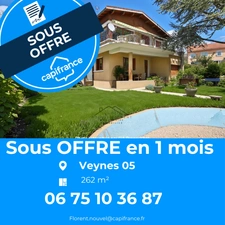Maison à vendre 8 pièces VEYNES (05)