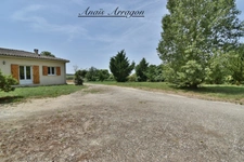 Maison plain pied - Cadre idyllique, nature préservée et potentiel rare à  MONTIGNAC DE LAUZUN (47)