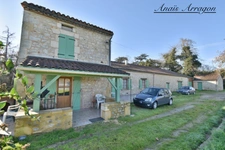 Bâtisse en pierre 150 m² + grange 113 m² – Terrain 3 000 m² – Montayral à 2 min commerces (47)