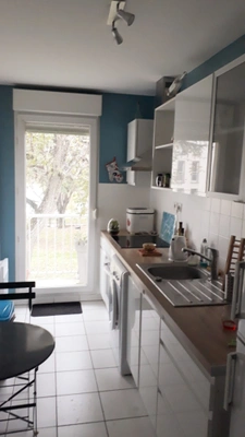 T2 avec balcon vue sur Loire et parc boisé