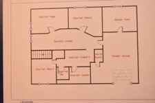 Maison à vendre 4 pièces SEGRE (49) Deux chambres, possible Trois -  Sous-sol - Terrain 576 m² 