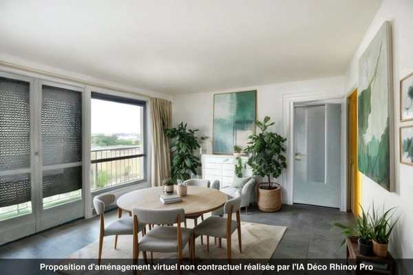 Appartement à vendre 3 pièces 66m² à RIS ORANGIS (91) - cave - place de parking privative.