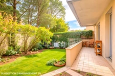 Appartement en Rez de Jardin - 2 P - 50,70m²