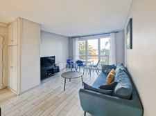 T3 Le Bourget/Drancy : Lumineux 2 Chambres, RER B 10 min, Sécurité & Parc, Balcon + Cuisine Équipée