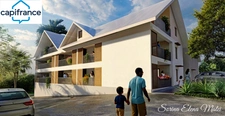 BAIE-MAHAULT –  Appartement T3 avec jardin