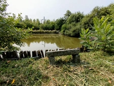 À vendre – Terrain de loisir avec étang et cabanon – Montfort-le-Gesnois