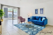 Appartement T3 de 80 m2 en étage elevé + garage + cave