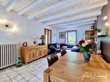 Maison 4 chambres avec terrasse, piscine, jardin arboré, garage, atelier