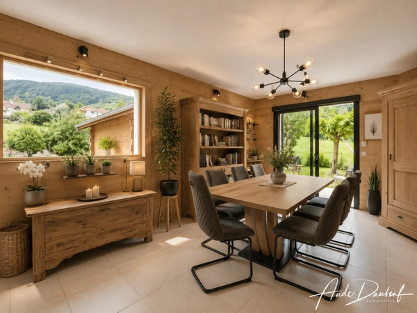 Aux portes de Genève - Maison familiale 4 chambres avec jardin, garage, abris voitures et annexes