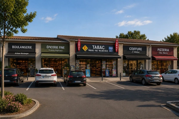 TABAC – PRESSE – FDJ – RELAIS COLIS | CA HT + 200 K€ | EBE Retraité env. 105 K€ | Emplacement N°1 en centre commercial avec parking
