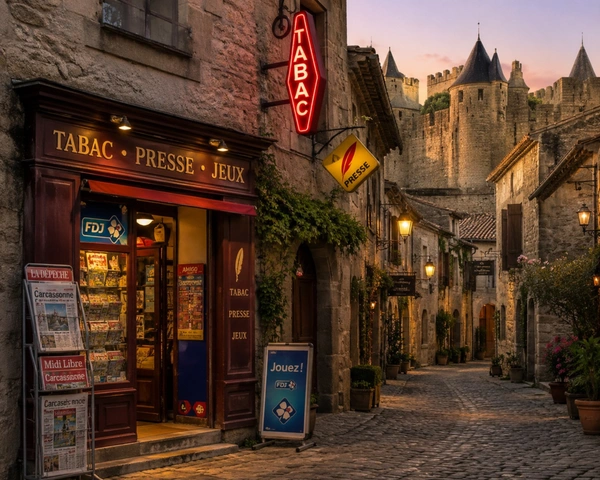 TABAC – PRESSE – JEUX À FORTE RENTABILITÉ | CARCASSONNE (11) | CA HT > 140 K€ | EBE RETRAITÉ ~70 K€ 