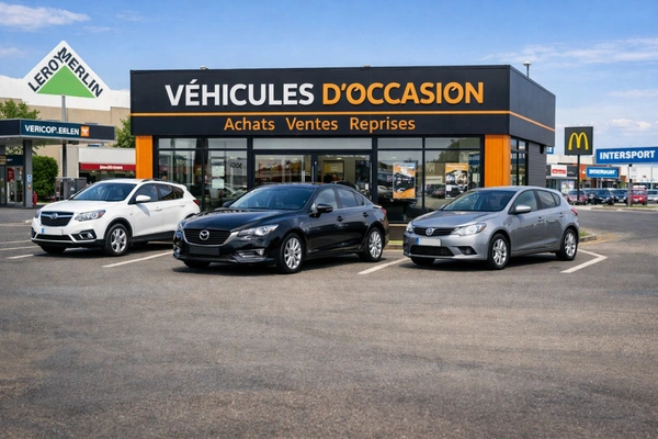 Agence VO sous enseigne nationale – CA +600 K€ | EBE 80 K€ | Proche Montpellier (34)