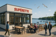 Magasin d'alimentation sous enseigne à vendre sur le littoral montpelliérain dans l'Hérault (34)