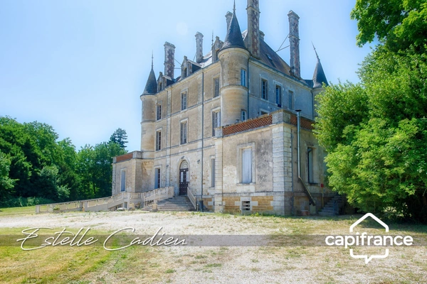 Propriété d’exception  – Château XIXe à CHANTONNAY (85)