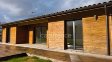 Maison ossature bois DPE A sur parc de 2 563 m² à Mios