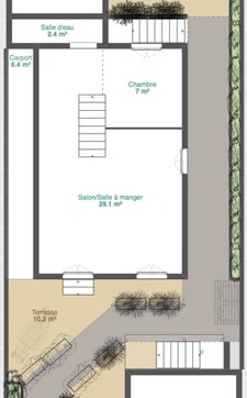 Maison à vendre 2/3 pièces CLAMART (92)