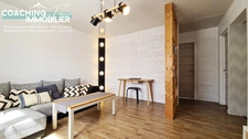 Maison rénovée mitoyenne sur 2 niveaux