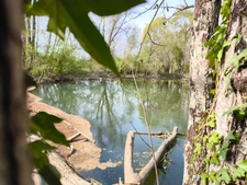Terrain non constructible bordure Charente à vendre  VARS (16)