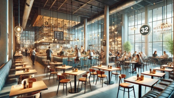Restauration au cœur des Halles de Montpellier (34)