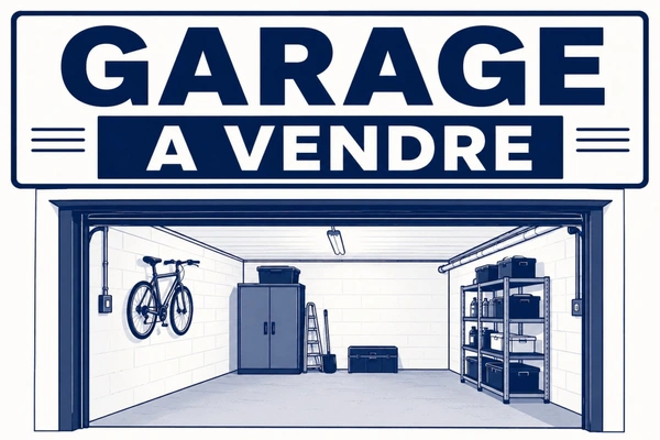 BENODET (29) - Résidence Judikael - Garage fermé en sous-sol - 20 m² - Proximité mer