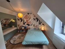 TREMEOC (29) – Corps de ferme rénové de 225 m² au sol avec piscine, studio indépendant, penty et jardin arboré