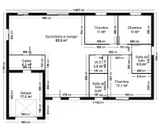 DREFFEAC 20 MINUTES FROM PONTCHATEAU MISSILLAC - FOR SALE LAND 2795 M2 PROJECT ALREADY ACCEPTED