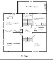 SAINT-NAZAIRE Centre/Plage — Maison 155 m² (225 m² utiles) Potentiel Colocation 5-6 Ch. ou Familiale — Jardin Clos 