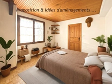 TEILLE (44) - NANTES à 35min - Ancenis à 15 min -  Maison 9 pièces - 6 chambres - grand jardin naturel, arboré et fleuri