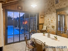 NORT SUR ERDRE TRAM TRAIN 30MIN NANTES CENTER - 8-ROOM BOURGEOIS RESIDENCE - ENCLOSED GARDEN - SWIMMING POOL