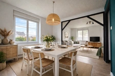 Maison - 132m² - 6 pièces -  LANNILIS 29870 à 20 min de BREST - sous-sol 