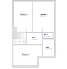 Maison 3 chambres à proximité du RER de Saint Quentin (78)