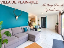 Villa moderne 98m2 de plain-pied avec piscine et jardin à MONTAGNAC (34)