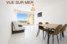 Appartement T2 37m2 avec terrasse vue sur mer à Sète (34)