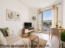 Studio meublé 19 m² - Front de plage à BALARUC LES BAINS (34)