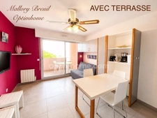 Studio meublé avec terrasse à SETE (34)