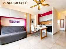 Studio meublé 21m2 avec terrasse à SETE (34)
