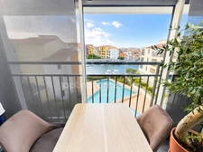 Studio Cabine 35m2 rénové – Vue canal et piscine – Cap d’Agde (34)