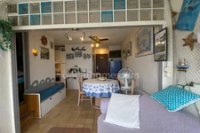 Studio cabine vue sur mer vieux port LE CAP D'AGDE (34)