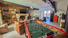 A vendre 8 pièces FONTAINE LA RIVIERE (91) Maison sur sous-sol avec cave voûtée et piscine. 