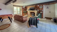 A vendre 8 pièces FONTAINE LA RIVIERE (91) Maison sur sous-sol avec cave voûtée et piscine. 