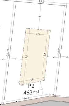 Terrain viabilisé de 463 m² à vendre  DOURDAN (91)