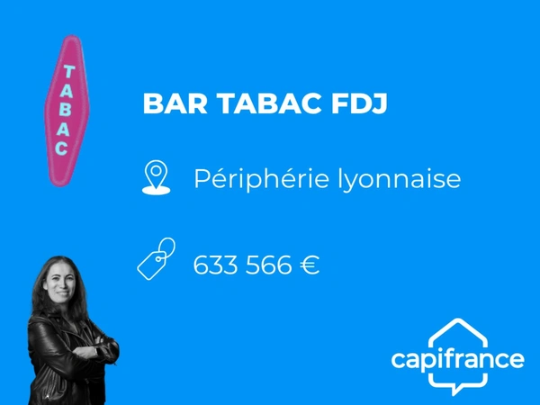 Bar Tabac FDJ à vendre proche de LYON (69)
