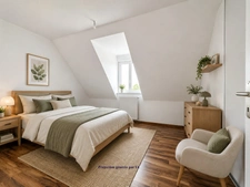 Maison 88 m2, 3 chambres, garage et jardin