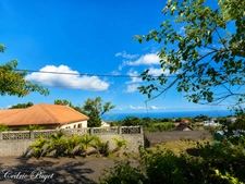 Terrain à construire avec vue de 410 M2 à vendre  LA RIVIERE (974)