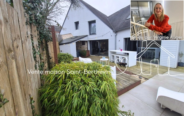 Maison familiale avec grand garage et jaccuzi - 176m2 à SAINT BERTHEVIN (53)