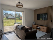 Maison à vendre 3 chambres, DPE en A, 1500 m² de terrain au calme, SAINT GOR (40)