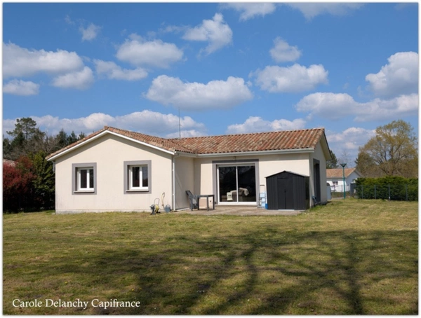 Maison à vendre 3 chambres, DPE en A, 1500 m² de terrain au calme, SAINT GOR (40)