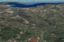 Dpt Corse (20), à vendre CALENZANA terrain 517 M²